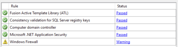 SQL pre-checks
