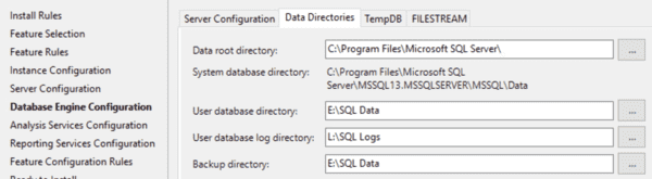 SQL Directories