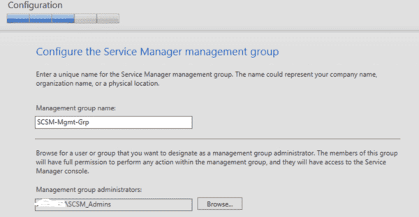 SCSM Admin Groups