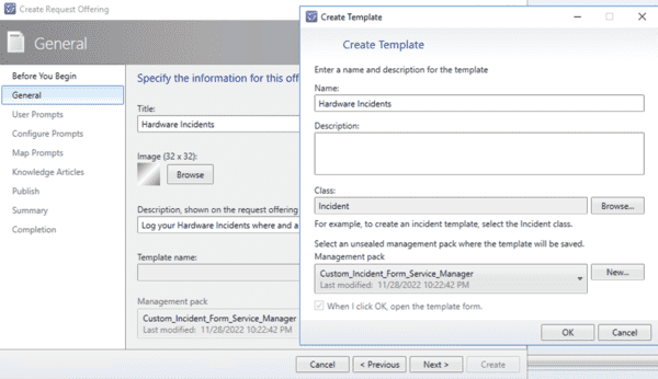 Service Manager Incident Management Pack